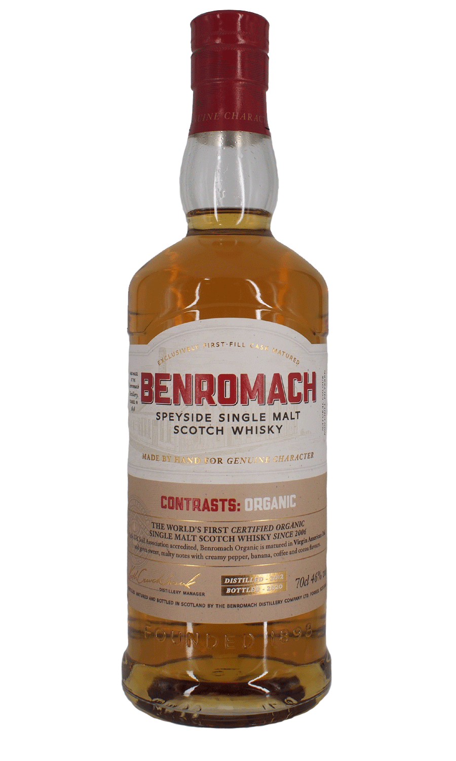 Benromach Contrasts Organic Whisky