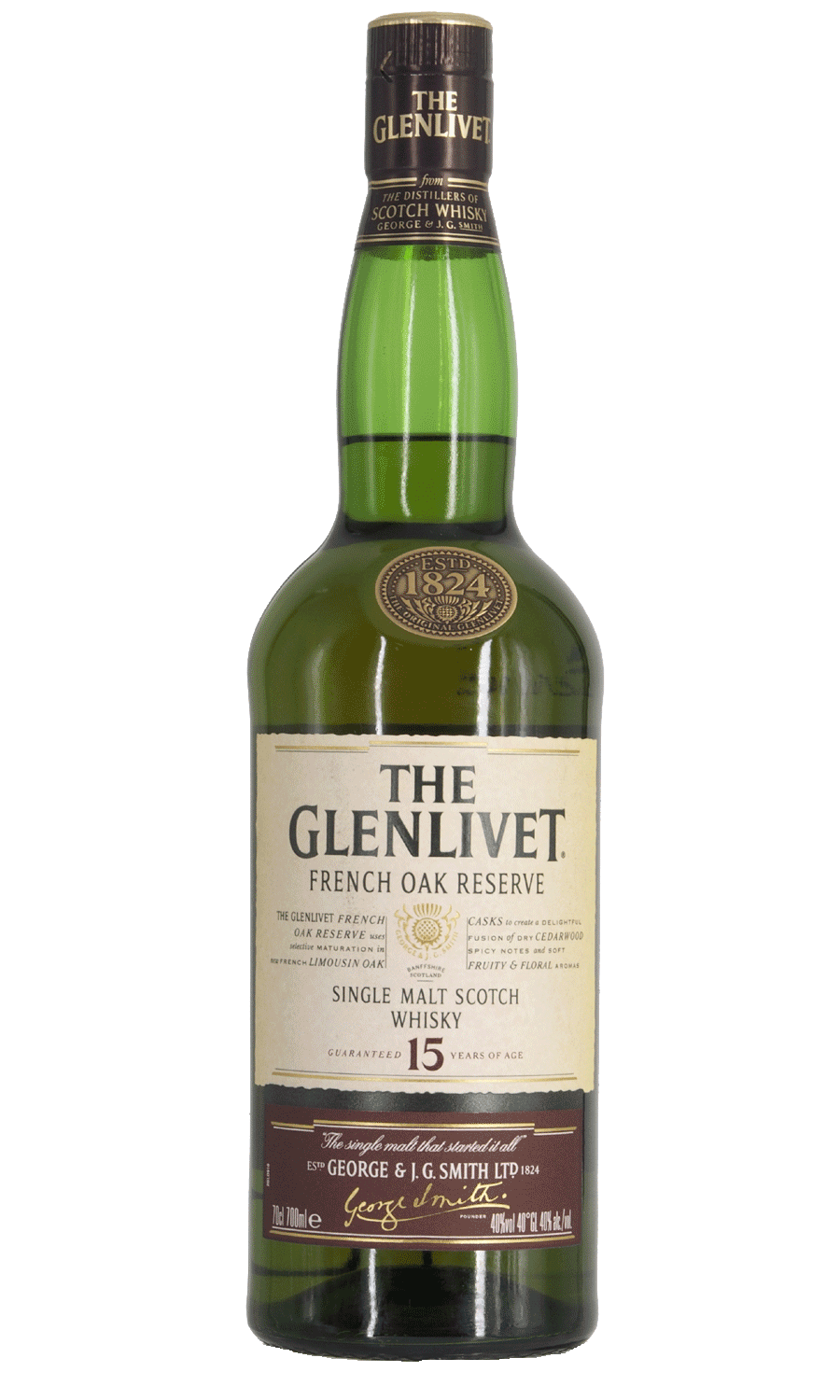 The Glenlivet Single Malt Whisky 15 Jahre