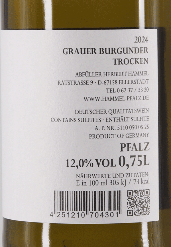Hammel Grauer Burgunder