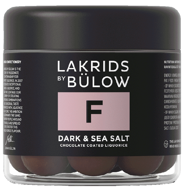Bülow Lakritz F Dark and Sea Salt