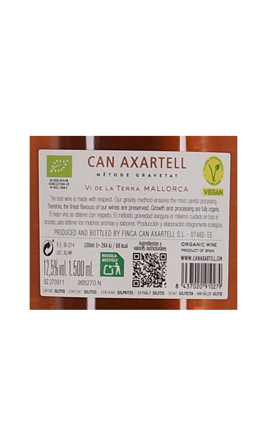 Can Axartell Rosado Magnum 1,5 L