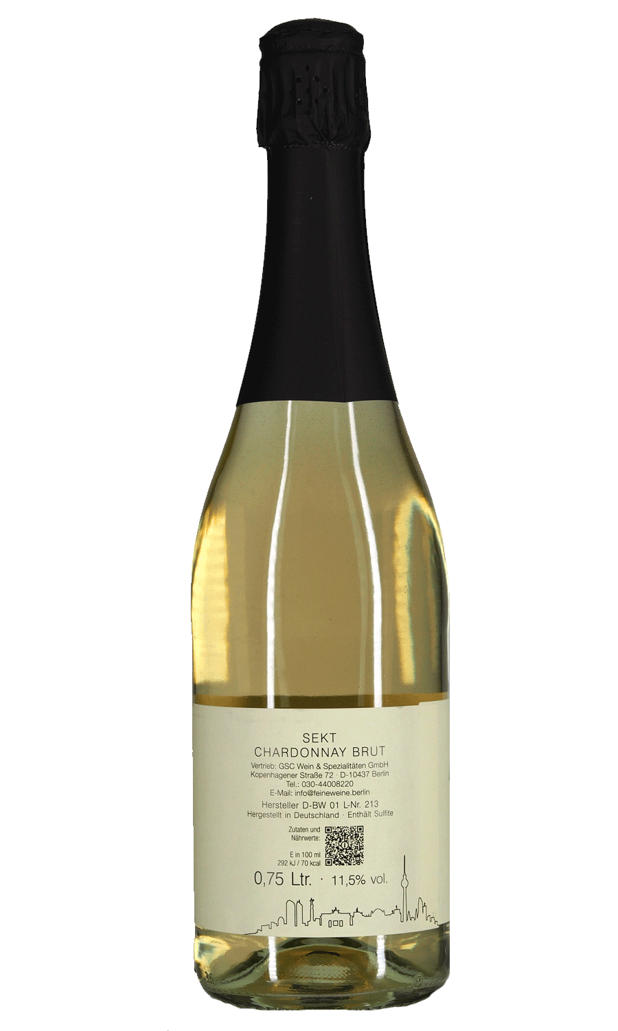 Hausmarke Sekt Kopenhagener Chardonnay brut