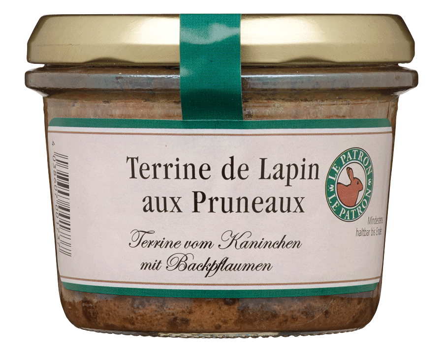 Terrine Kaninchen & Backpflaume