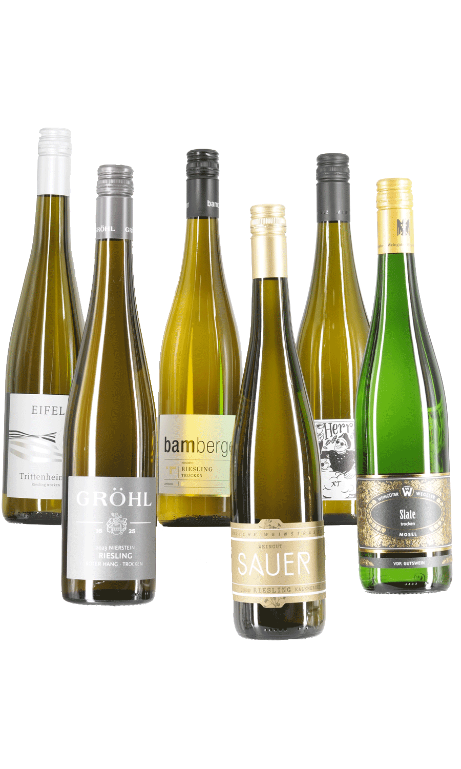 6er Paket: RIESLING, RIESLING & NIX ALS RIESLING
