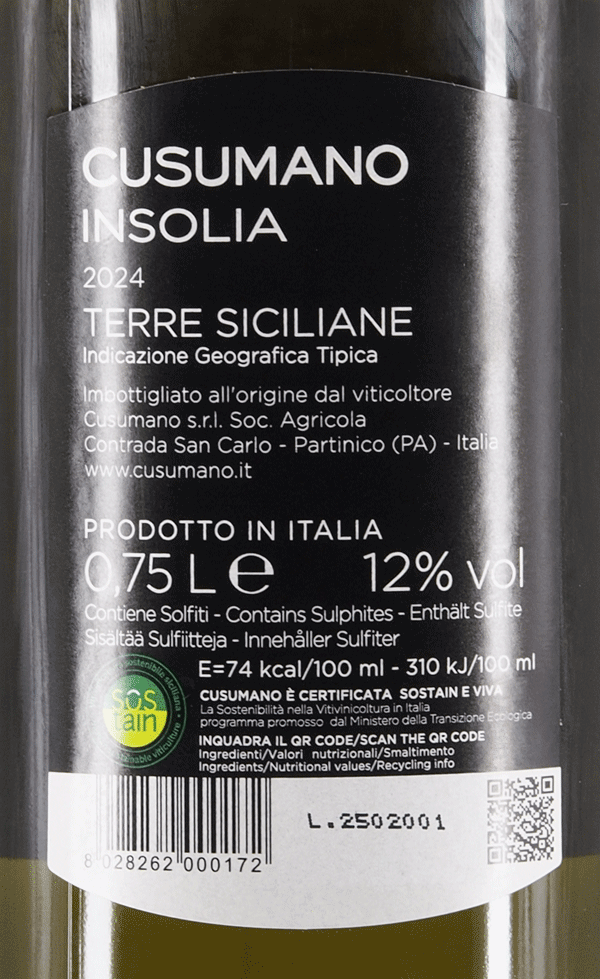 Cusumano Insolia