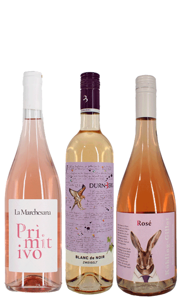 3er Paket ROSÉ