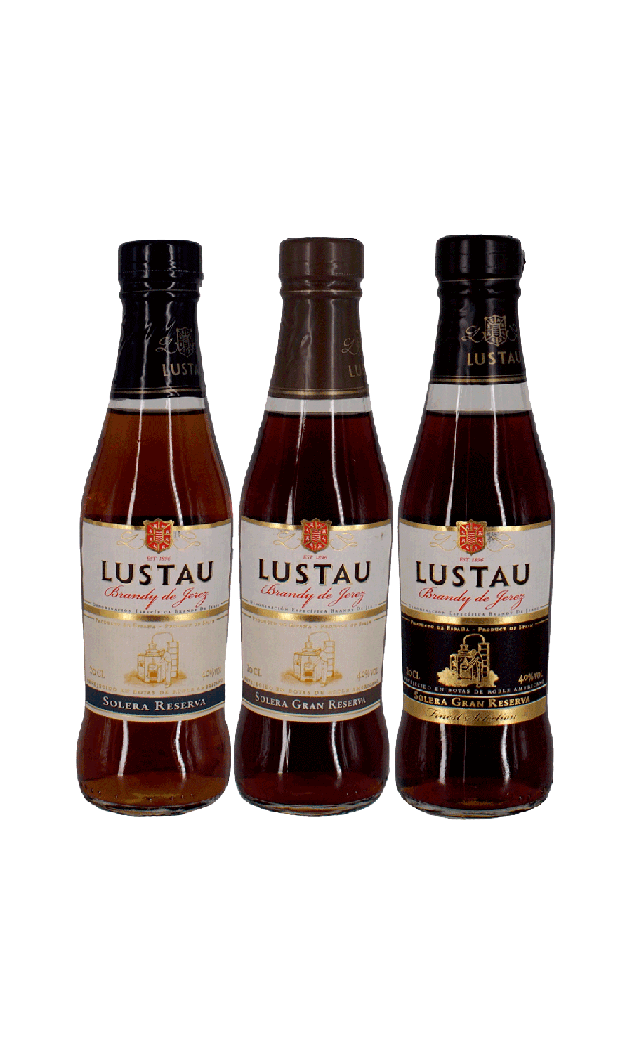 Lustau Brandy Trio 3 x 0,2 l