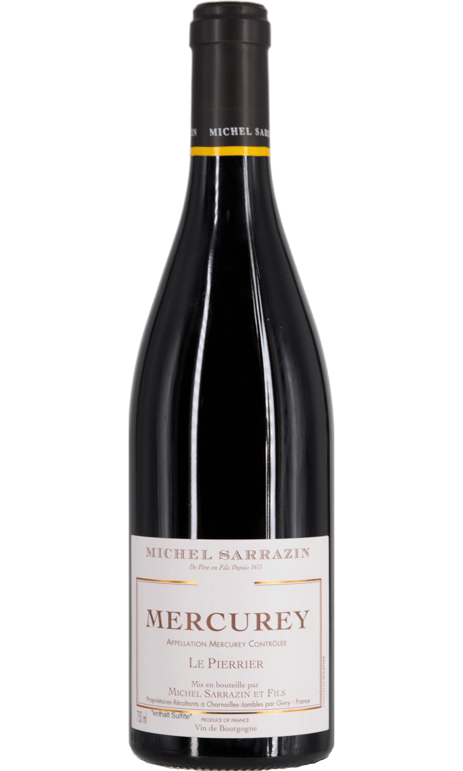 Sarrazin Mercurey le Pierrier rouge