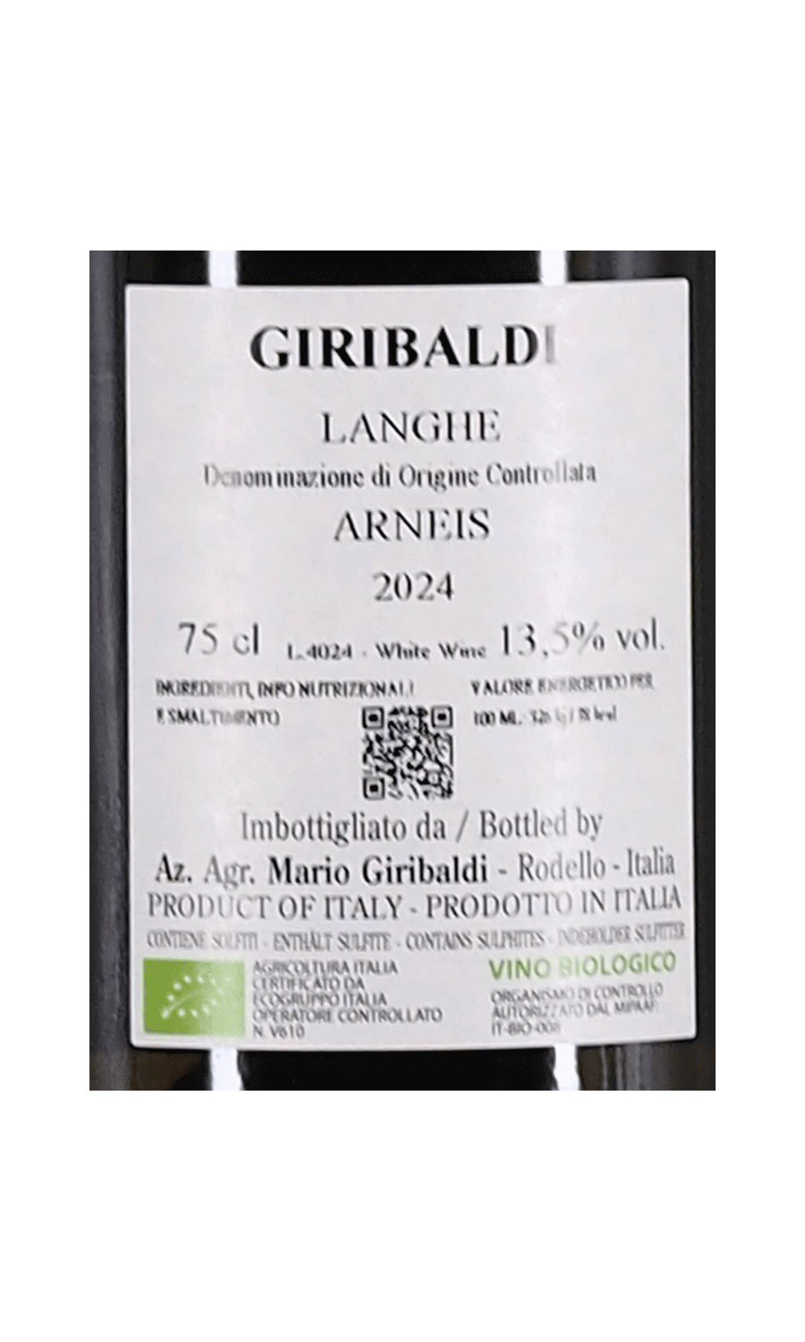 Giribaldi Arneis Langhe
