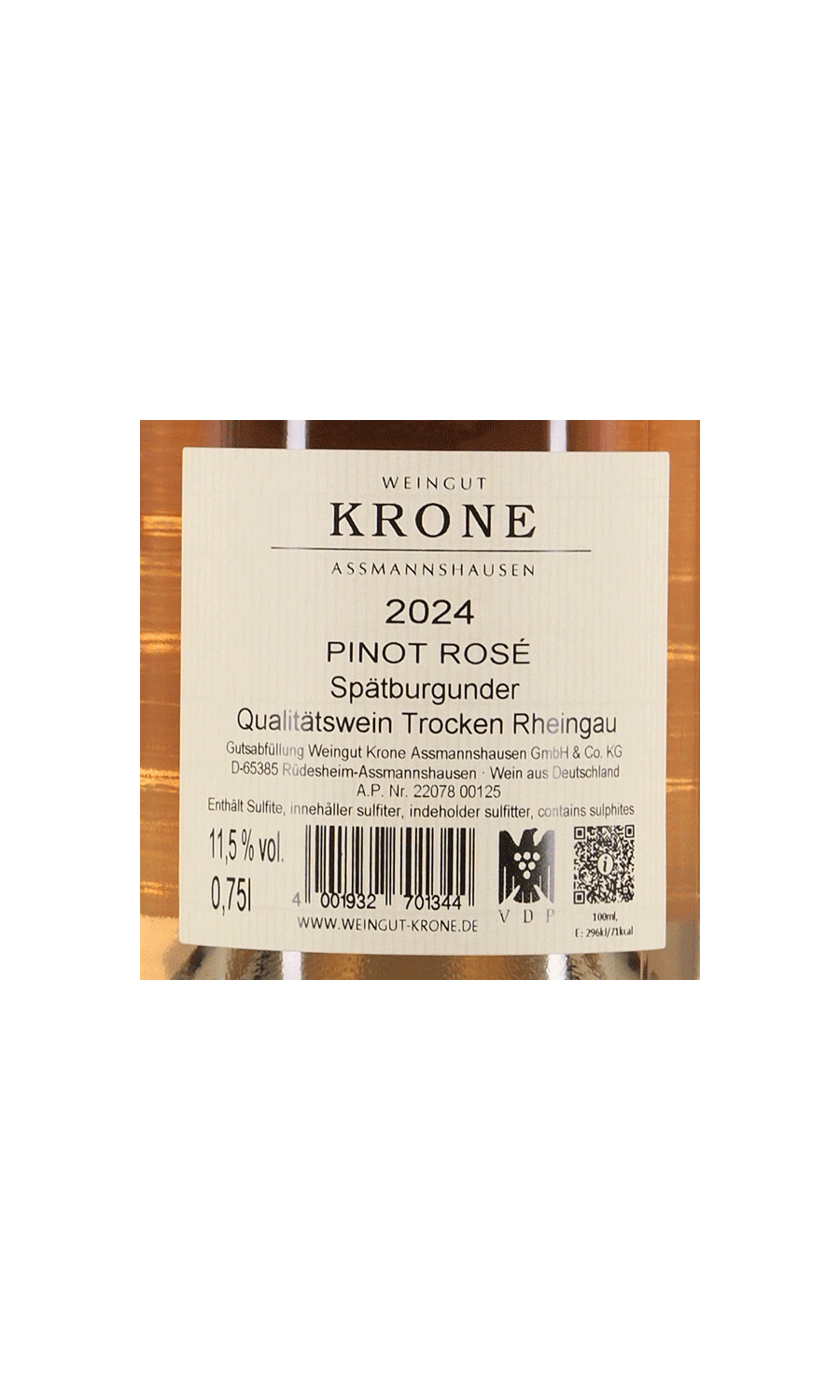 Krone Rosé Pinot