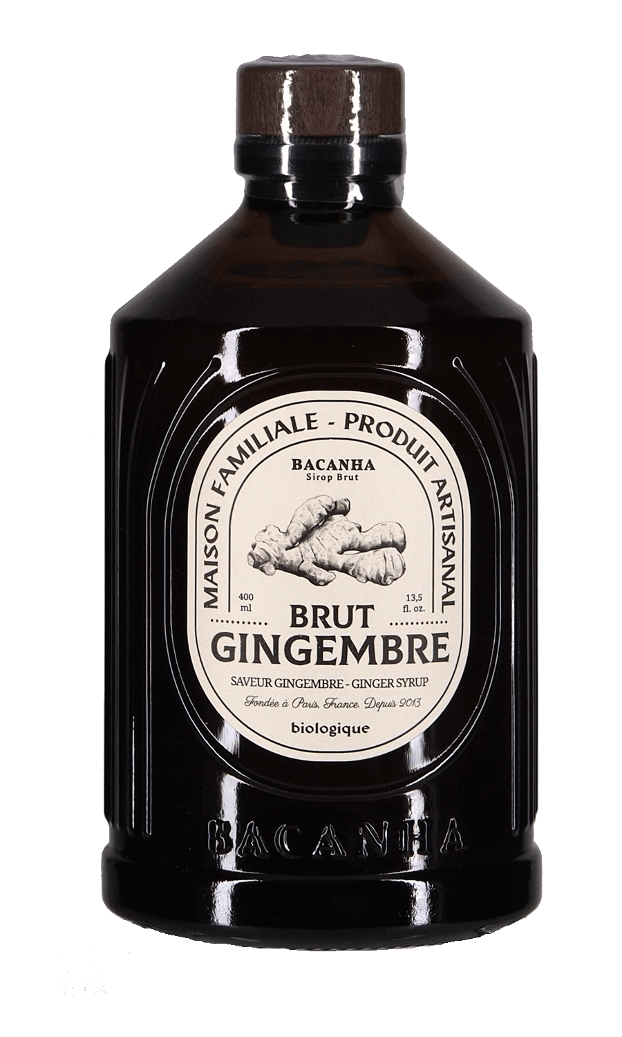 Bacanha Sirup Ingwer - Brut Gingembre