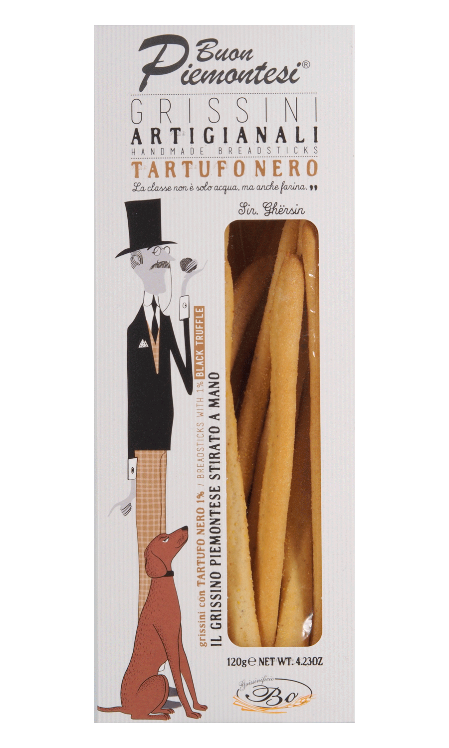 Panificio Grissinificio Bo Grissini Tartufo Nero (Trüffel)