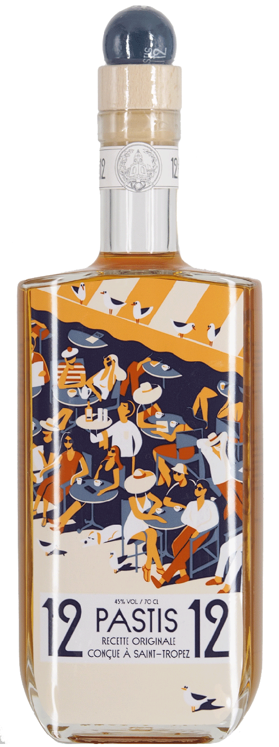12/12 Pastis de Saint Tropez Recette Originale