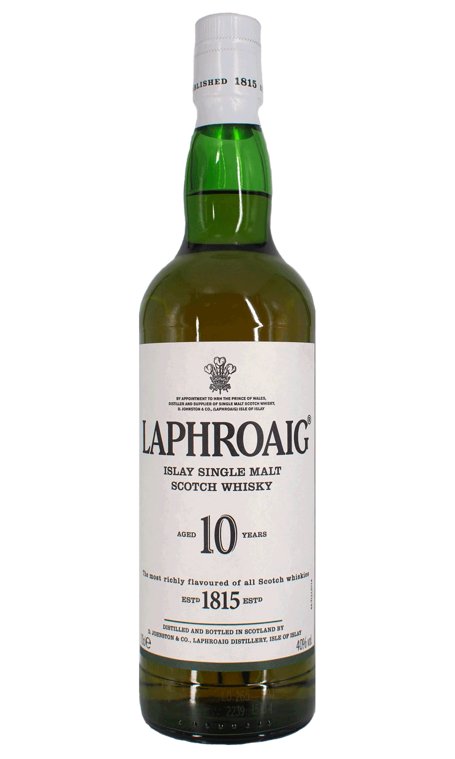 Laphroaig Islay Singe Malt Whisky 10 years old