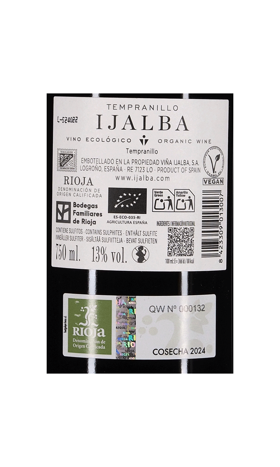 Ijalba Tempranillo Joven