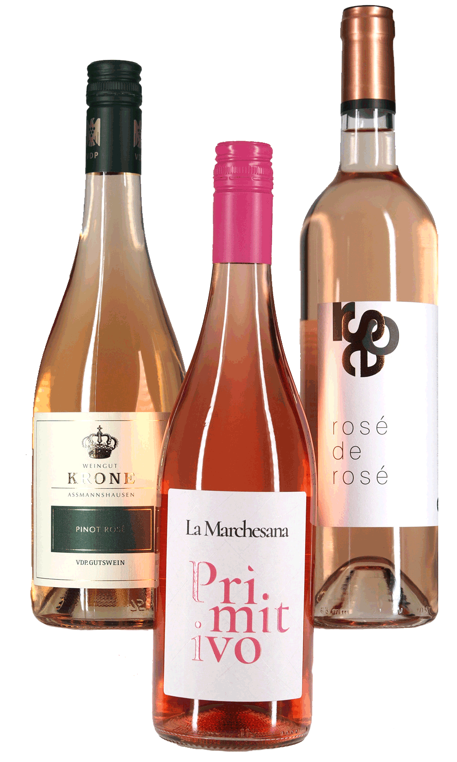 3er Paket ROSÉ